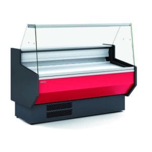 Vitrina Refrigerada Vidro Reto Profundidade 800 Dim