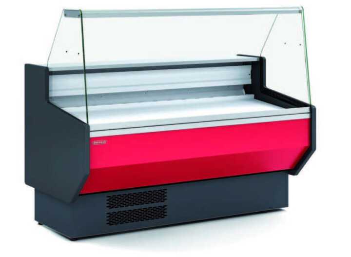 Vitrina Refrigerada Vidro Reto Profundidade 800 Dim Vitrina Refrigerada Vidro Reto Profundidade 800 Dim