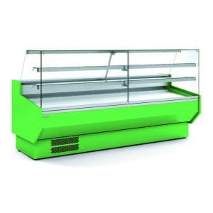 Vitrina Refrigerada Vidro Reto Padaria Profundidade 900 Dim