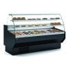 Vitrina Refrigerada Vitrina De Vidro Curvo Padaria Profundidade 900 Dim