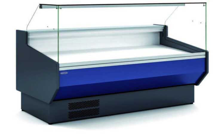 Vitrina Refrigerada Vidro Reto Profundidade 1100 Dim Vitrina Refrigerada Vidro Reto Profundidade 1100 Dim