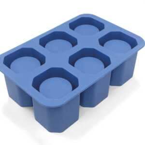 Molde de gelo em copo de shot, 125x190x(H)60mm