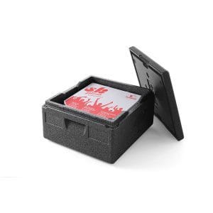 Caixas térmicas para piza 21L, 410x410x(H)240mm