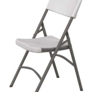 Cadeira de catering, Carga máxima: 180kg, Branco, 540x440x(H)840mm