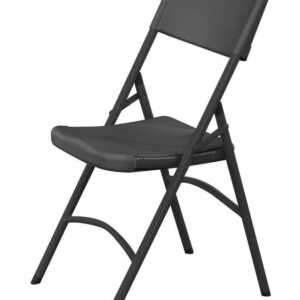 Cadeira de catering - preta, Carga máxima: 180kg, 540x440x(H)840mm