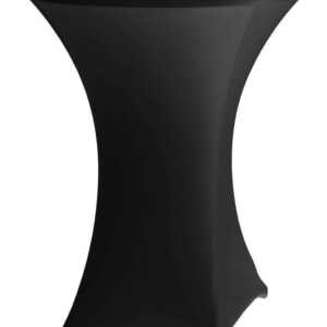 Cobertura para mesa de bar ø70-85cm, Preto, ø850x(H)1150mm