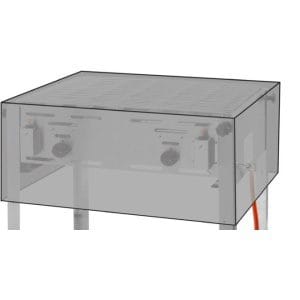 Cobertura de proteção, Grelhador Grill & Roast- Master 154717 154878, 720x560x(H)360mm