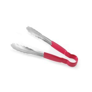 Pinças de servir HACCP 300mm, Vermelho, (L)300mm