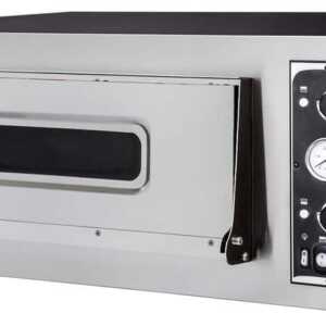 Forno para piza 4, 1 câmara, 400V/4700W, 975x930x(H)413mm