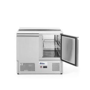 Bancada frigorífica para ingredientes com duas portas 300 L, 230V/310W, 912x702x(H)1205mm