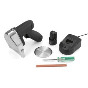 Faca elétrica sem fios para kebab, 230V/80W, 155x127x(H)202mm