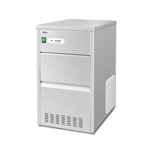 Máquina de cubos de gelo em forma de bala, aprox. 26 kg/dia, 230V/241W, 400x600x(H)675mm