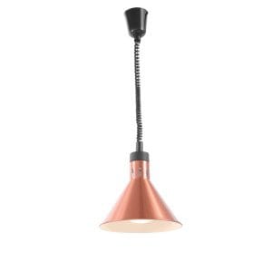 Candeeiro de aquecimento cónico, Cobre, 230V/250W, ø275x(H)250mm