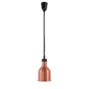 Candeeiro de aquecimento cilíndrico, Cobre, 230V/250W, ø175x(H)250mm