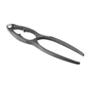 Quebra-nozes e marisco preto baço, Preto, 155x35mm