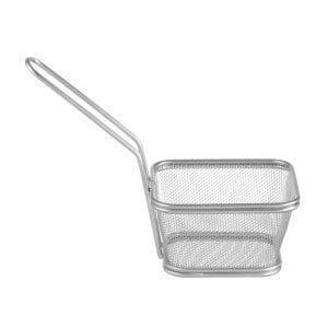 Miniaturas de cesto de fritar empilháveis, 105x90x(H)60mm