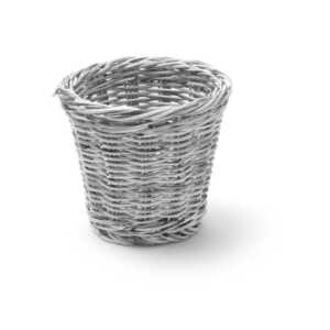 Cesto para snacks, Cinzento-claro, ø130x(H)110mm