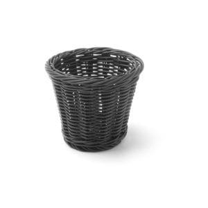 Cesto para snacks, Preto, ø130x(H)110mm