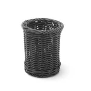 Cesto para talheres, Preto, ø100x(H)120mm