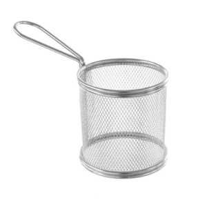 Miniaturas de cesto de fritar, 90x90x(H)90mm