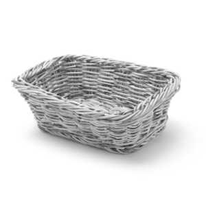 Cesto de pão, Cinzento-claro, 190x130x(H)60mm