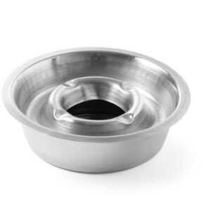 Cinzeiro com tabuleiro inferior, ø140x(H)40mm