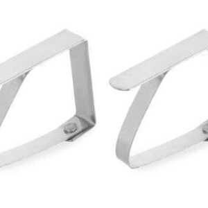 Clip para toalha de mesa - 4 unidades, 4 pcs. , 50x10x(H)40mm