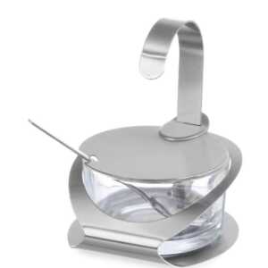 Recipiente para açúcar/queijo, ø130x(H)90mm