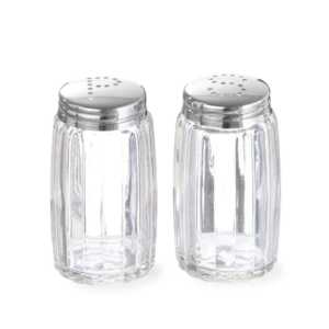 Conjunto de saleiro e pimenteiro, ø40x(H)70mm