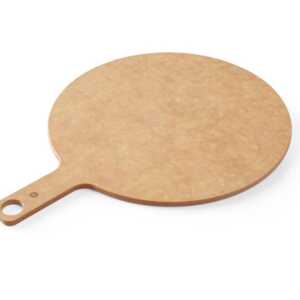 Tábua para pizza com pega, ø406x(H)6mm