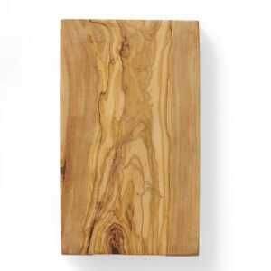 Tábua de servir, madeira de oliveira, retangular, 250x150x(H)18mm