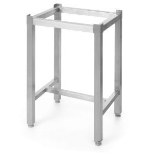 Suporte em aço inoxidável com pés, suporte, 500x400x(H)750mm