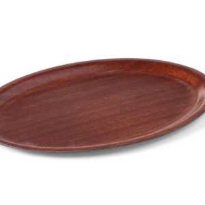 Tabuleiro de servir em madeira, Mogno, 290x210mm