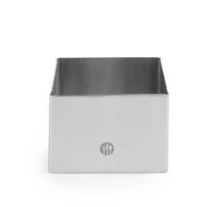 Forma para alimentos e acessório para empurrar quadrado, forma, 65x65x(H)45mm