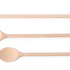 Colher de madeira - conjunto de 3, vários tamanhos, 3 pcs. , (L)475mm