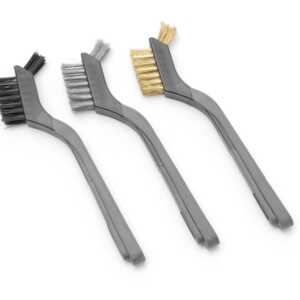 Conjunto de escovas de arame estreitas - 3 unidades, 3 pcs. , (L)178mm