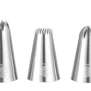 Conjunto de bicos de pasteleiro