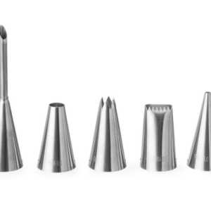 Conjunto de bicos para recheio e decoração,