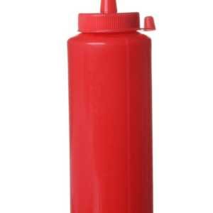 Biberão para molhos, 0,2L, Vermelho, ø50x(H)185mm