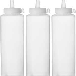 Conjunto de garrafas dispensadoras - 3 unidades, 0,7L, Transparente, 3 pcs. , ø70x(H)240mm