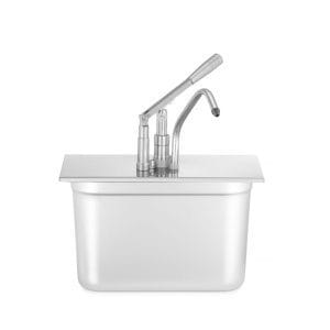 Tampa com dispensador para recipientes GN, GN 1/3, 330x180mm