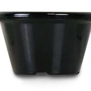 Ramequim/Ramekin - 12 unidades, 0,045L, Preto, 12 pcs. , ø60x(H)35mm