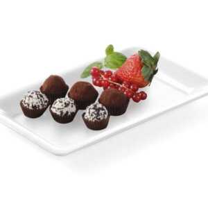 Tabuleiros Gastronorm com borda fina, GN 1/4, 265x162x(H)20mm