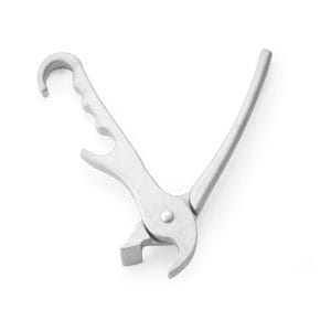 Pinça para tabuleiro, (L)200mm