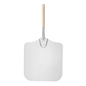 Pá para pizza com pega curta, quadrada, 355x710mm