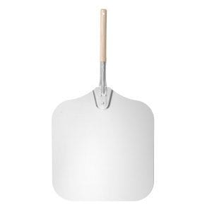 Pá para pizza com pega curta, quadrada, 405x760mm