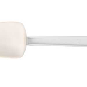 Espátula em formato de colher, Branco, 57x254mm