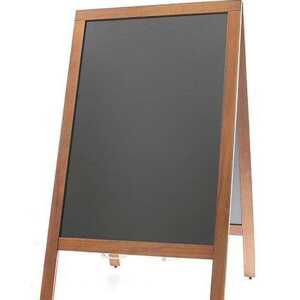 Quadro cavalete para giz, 700x600x(H)1200mm