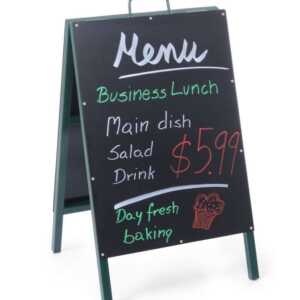 Quadro preto cavalete, 500x550x(H)850mm