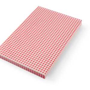 Papel antigordura - 500 unidades, padrão aos quadrados, 500 pcs. , 420x275mm